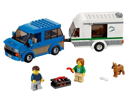 Конструктор LEGO City 60117 Фургон и дом на колёсах